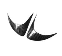 pare-pluie pour fenêtres Garniture de couvercle paupière phare pour SUBARU BRZ Autocollant sourcil pour avant + feu pour arrière en carbone