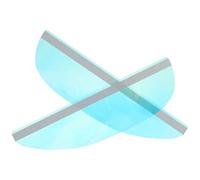 Pare-pluie pour Voiture en Acrylique, Protection de Rétroviseur Colorée | Fixation Adhésive, Bloque L’eau de Pluie, pour Miroirs Latéraux, Conduite par Tous, Suv et Chauffeurs