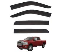 Pare-Pluie Vitre Latérale pour Dodge Ram RAM 3500 Pickup Truck MK4 2009-2023+, Aucune Barre de Surbrillance Deflecteurs d'air Déflecteurs de Vent Accessoire