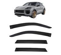 Pare-Pluie Vitre Latérale pour Porsche Cayenne MK3-9Y0 2019-2025, Aucune Barre de Surbrillance Deflecteurs d'air Déflecteurs de Vent Accessoire