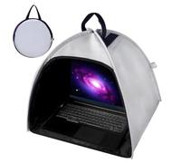 Pare- pour ordinateur portable | Protection d'écran extérieure pliable avec bloc de visualisation, accessoire d'affichage d'ordinateur, poste de travail de voyage pour les voyages d'affaires