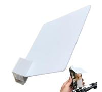 Pare- pour smartphone - Design pliable léger - Visière anti-éblouissement contre les reflets de la lumière du jour - Protection d'écran amovible - Parfait pour les vacances, le lac de pelleteuse