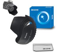 Pare-Soleil 49mm en Forme de pétales,Compatible avec Tous Les objectifs d'appareil Photo ayant Un Filetage de 49mm (modèle Universel)+Chiffon de Nettoyage pour Objectif.