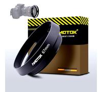 Pare-soleil 67 mm compatible avec toutes les marques d'objectifs de 67 mm. Exemple AF-SNikkor 28 mmf/1.8G, EF 70-300 mm/4-5.6LISUSM, EF100 mmf/2.8LISUSM, 35 mmf/1.4DGH Smart, 28-75 mmf/2.8SAM