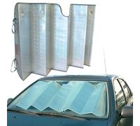 Carpoint Pare-soleil 2610055 Aluminium pliable 145 x 60 cm avant argent