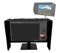 Pare-soleil anti-reflet pliable pour protéger les yeux et l'intimité, installation sécurisée pour le travail informatique