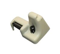 Pare-Soleil Antireflet Clip retenue pour Pare-Soleil pour Range pour Rover L322 2003- EGP000040PVA EGP000050PVA EGP000040NUG EGP000050NUG EGP000040VAE Rideau Fenêtre Voiture(Ivory Left)