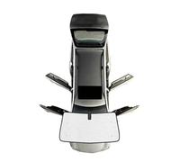 Pare-Soleil Antireflet Pare-Brise de Voiture Anti-UV pour Volvo XC60 MK1 2009-2017, Protection Solaire complète Rideau Fenêtre Voiture(Front Windshield)