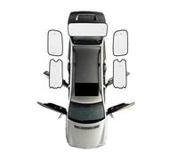 Pare-Soleil Antireflet Pare-Soleil intégral pour Nissan NV200 M20 pour Evalia Vanette 2010-2016 2011 2012 Rideau Fenêtre Voiture(Rear Sunshades)