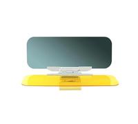 Pare-Soleil Antireflet Pare-Soleil polarisé pour Voiture, Lunettes de Soleil Jour et Nuit, Anti-éblouissement Clip pour, Facile à Installer, intérieur Rideau Fenêtre Voiture(L)