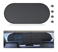 Pare-Soleil Arrière Voiture pour Dacia Duster 2013-2017 Facelift, Parasoleil Voiture Ventouse Protection Solaire Anti-UV, Maille Fine pour Vision Claire