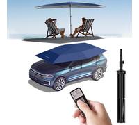 Pare-soleil automatique pour voiture avec télécommande, couverture complète à 360° pour le refroidissement du véhicule, idéal pour le camping en plein air et le stationnement