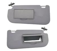 Pare-Soleil Avant Pour KIA pour Sportage KM | 2004-2009 pare-soleil gauche droite pare-soleil pare-soleil bouclier ombre panneau avec miroir(1Pair Gray)