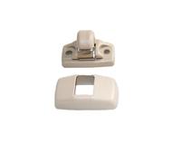 Pare-Soleil Avant Pour Skoda Pour Octavia 2 | Pour A5 pare-soleil crochet pince support cintre 1ZD857561 3BD857561 Pare-Soleil De Voiture(Beige 1 Set)