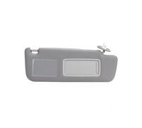Pare-soleil avec lampe côté conducteur ou passager Compatible Pour Toyota Land Cruiser J12 2002-2008 2009 et Prado LC120 2003-2009 74310-6A020(Gray-Right)