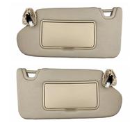 Pare-Soleil avec Lumière pour Nissan pour Altima 2013 2014 2015 2016 2017 2018 OEM# 96401-3TA2A 96400-3TA2A Pare Solaire Voiture(Beige Left and Right)