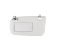 Pare-Soleil avec Miroir pour SENTRA 2013-2019 Conduite À Gauche Noir/Gris Avant Intérieur Pare-Soleil Aveugle Ombre(Gray Without Lamp)