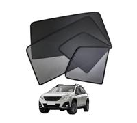 Pare Soleil Bébé Magnetique Rideau Voiture pour 2008 A94 2013-2018 Fenêtre Latérales Protection de la Vie Privée Anti-UV Accessoires Auto Pliable(Front+Rear 4pcs)