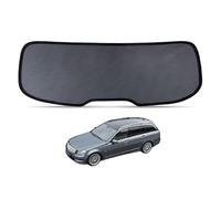 Pare Soleil Bébé Magnetique Rideau Voiture pour C Class S204 2008-2014 Fenêtre Latérales Protection de la Vie Privée Anti-UV Accessoires Auto Pliable(Back Window 1pc)