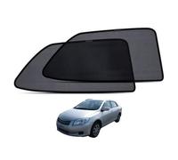 Pare Soleil Bébé Magnetique Rideau Voiture pour Corolla Axio Altis E140 E150 2008 Fenêtre Latérales Protection de la Vie Privée Anti-UV Accessoires Auto Pliable(Rear 2pcs)