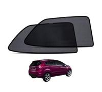 Pare Soleil Bébé Magnetique Rideau Voiture pour Fiesta Hatchback 2008-2017 Fenêtre Latérales Protection de la Vie Privée Anti-UV Accessoires Auto Pliable(Rear 2pcs)