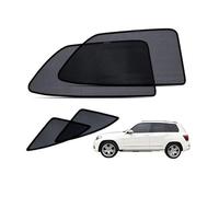 Pare Soleil Bébé Magnetique Rideau Voiture pour GLK X204 SUV 2008-2015 Fenêtre Latérales Protection de la Vie Privée Anti-UV Accessoires Auto Pliable(Rear+Triangular Window 4pcs)
