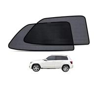 Pare Soleil Bébé Magnetique Rideau Voiture pour GLK X204 SUV 2008-2015 Fenêtre Latérales Protection de la Vie Privée Anti-UV Accessoires Auto Pliable(Rear 2pcs)