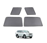 Pare Soleil Bébé Magnetique Rideau Voiture pour Land Cruiser LC200 J200 2008-2020 Fenêtre Latérales Protection de la Vie Privée Anti-UV Accessoires Auto Pliable(Front+Rear 4pcs)