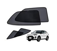 Pare Soleil Bébé Magnetique Rideau Voiture pour RAIZE/Rise 2019 2020 2021 Fenêtre Latérales Protection de la Vie Privée Anti-UV Accessoires Auto Pliable(Rear+Triangular Window 4pcs)