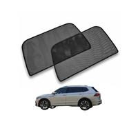 Pare Soleil Bébé Magnetique Rideau Voiture pour Tiguan Allspace BW 7 Seats 2017-2023 Fenêtre Latérales Protection de la Vie Privée Anti-UV Accessoires Auto Pliable(Rear 2pcs)