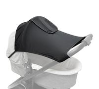 Pare-soleil bidirectionnel pour poussette de bébé - Protection UV UPF 50+, imperméable, housse de protection solaire et auvent de pluie accessoires pour landaus de bébé