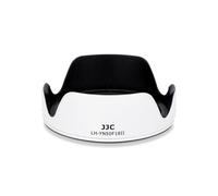Pare-soleil blanc pour objectif Yongnuo YN 50 mm f/1.8 II, protecteur réversible compatible avec filtre ou bouchon d'objectif de 58 mm