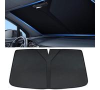 Pare Soleil Brise Avant pour BMW X1 E84 2008-2015, Protection Solaire Intérieure Anti UV et Chaleur Réflecteur Thermique Pliable,A/Black-S/140 * 70cm