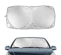 Pare Soleil Brise Voiture pour Audi S4 2018-2023, Pliable Pare-Soleil Pare-Brise Avant Protection UV Anti-Chaleur Intérieur Accessoires,E/165 * 95