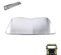 Pare Soleil Camion, 220x80cm Pare Soleil Pliable Pares Brise De Camion, Pares Soleils À Ventouse pour Automobile, Isolation Thermique, Protection Solaire Et Anti UV pour Fenêtre