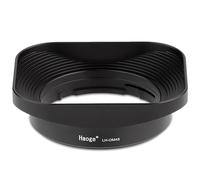 Pare-soleil carré en métal pour objectif Olympus 45 mm F1.8 Haoge LH-OM45 à baïonnette