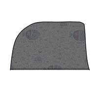 Jané Pare-Soleil Voiture Bébé Fenêtre, Protection UV 30+, Anti-Insectes, Universel, Respirant, Lot de 2, Taille L, Noir