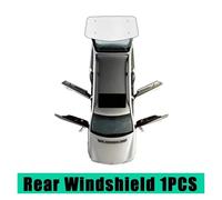 Pare-Soleil Compatible avec Nissan Qashqai J12 2021 2022 2023 2024, Accessoires, Pare-Soleil Avant de Voiture, Anti-UV, Protection de la Vie privée, Isolation Thermique Automatique(Rear Windshield)