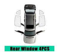 Pare-Soleil Compatible avec Nissan Qashqai J12 2021 2022 2023 2024, Accessoires, Pare-Soleil Avant de Voiture, Anti-UV, Protection de la Vie privée, Isolation Thermique Automatique(Rear Windows)