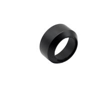 Pare-Soleil, Compatible avec Olympus, LH-40B pour 45mm F1.8 | Pare-soleil noir argenté pour objectif 45mm F1.8, aide à ombrer l'avant(Black)