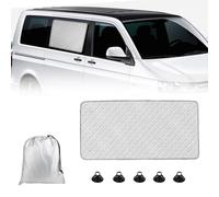 Pare-Soleil Compatible avec VW T5 T6 2003-2024, Pare-Soleil pour Vitres de Portes Coulissantes Tapis Thermique Intérieur Protection UV