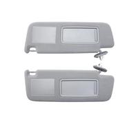Pare-Soleil Compatible pour Toyota Land Cruiser J12 2002-2009, Compatible pour Prado LC120 2003-2009, feu côté conducteur et Passager 74310-6A020(Grey Left and Right)