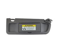 Pare-Soleil Conducteur pour Civic 8th EX LX Sedan SI Coupé 2006 - 2011 Pare-Soleil Avant Panneau Intérieur Miroir Maquillage Gauche Droite Pare-Soleil(Gray Right)