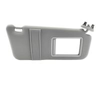 Pare-soleil côté conducteur gauche pour véhicule sans toit ouvrant 2007-2011 Pare-soleil de rechange avec accessoires de lumière Pare-soleil côté conducteur Gris