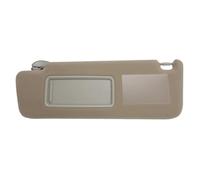 Pare-Soleil Côté Gauche Pour Toyota Pour Land Pour Cruiser J12 2002-2009 2003 74310-6A020 Pare-soleil Avec Lampe Gris Côté Gauche Côté Droit Pare-soleil Pare-soleil Ensemble Pare-soleil Voiture(Beige