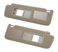 Pare-Soleil Côté Gauche Pour Toyota Pour Land Pour Cruiser J12 2002-2009 2003 74310-6A020 Pare-soleil Avec Lampe Gris Côté Gauche Côté Droit Pare-soleil Pare-soleil Ensemble Pare-soleil Voiture(A Pair