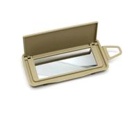 Pare-Soleil Côté pour Benz E Classe pour CLS W212 W218 E200 E300 E260 E320 Pare-Soleil Voiture Couvercle Verre Support Miroir Maquillage Panneau Miroir Pare-Soleil(Nut Beige-Left)
