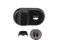 Pare-Soleil Côté pour BMW pour Mini Pare-Soleil intérieur | Pour Cooper R55 R56 R60 2006-2013 pare-soleil latéral de toit avant support de crochet retenue(Black Rear)