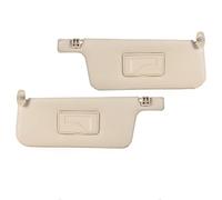 Pare-Soleil Côté pour Great pour Wall pour Sailor pour Le Mur Voiture Marin Accessoires Pare-Soleil Interne avec Lentille Maquillage Idéal Miroir Pare-Soleil(Beige Left and Right)