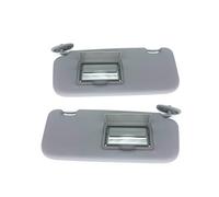 Pare-Soleil Côté pour Hyundai pour Getz pour Click 2002-2012 LHD Voiture Gauche Droite Pare-Soleil Avant Couvercle Aveugle Bouclier Ombre avec Miroir Gris Pare-soleils IntéRieur(2X Left-Right)